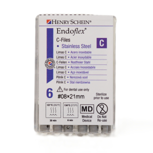 HS-Endoflex Reamer 21 mm,  015, fehér, 6db