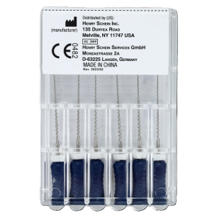 HS-Endoflex Hedstrom 21mm, 030, kék, 6db