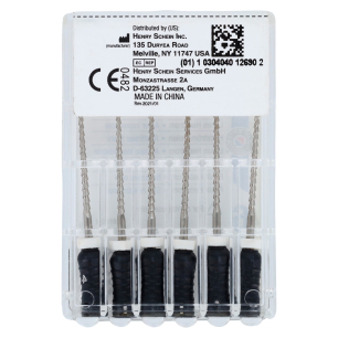 HS-Endoflex Hedstrom 21mm, 080, fekete, 6db