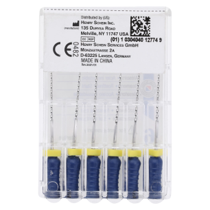 HS-Endoflex Reamer 25 mm,  030, kék, 6db