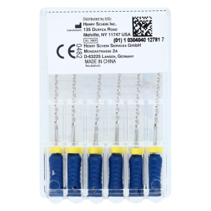 HS-Endoflex Reamer 25 mm,  060, kék, 6db