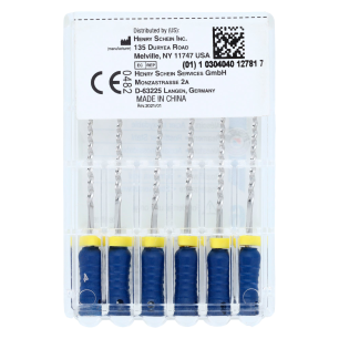 HS-Endoflex Reamer 25 mm,  060, kék, 6db