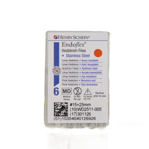 HS-Endoflex Hedstrom 25mm, 015, fehér, 6db