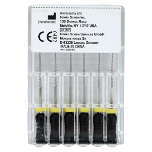 HS-Endoflex Hedstrom 25mm, 040, fekete, 6db