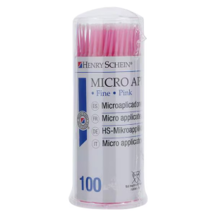 HS10 Mikro applikátor, 100db, fine, pink