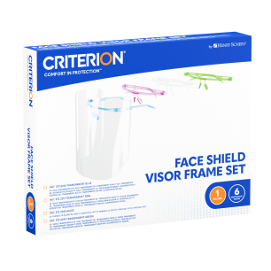 Arcvédő keret 6 pótlappal, fehér