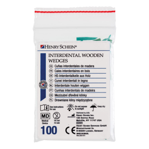 Interdentalis faék, 1-es méret, 100db, zöld