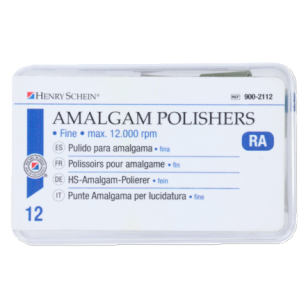 Amalgám polírozó, 6.5 x 9.5 mm, kehely, 0655 (Fig. 6), zöld. 12db