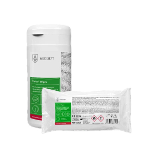 VELOX WIPES fogászati alkoholos fertőtlenítő kendő dobozban (100db)
