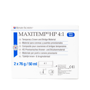 MaxiTemp® HP id. korona- és hídanyag 4:1, 2x50ml, A2
