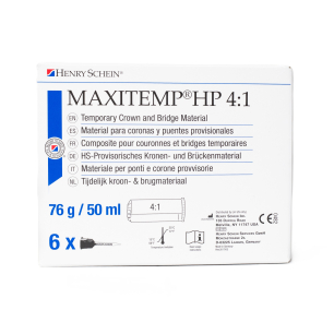 MaxiTemp® HP id. korona- és hídanyag 4:1, 50ml, A1