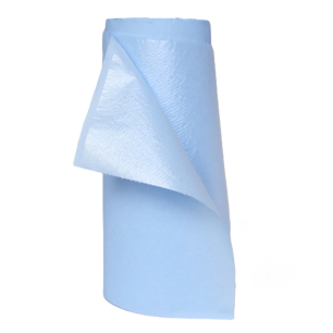 Papír nyálkendő tekercsben, 80db, kék