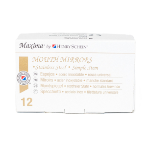 Maxima® rhodiumos tükörszem, nagyítós, 5-ös, 12db