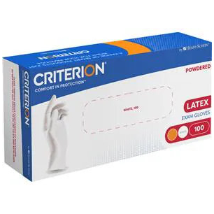 Prémium enyhén púderes latex vizsgálókesztyű, XL, 100db