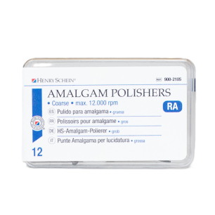 Amalgám polírozó, 5 x 10 mm, torpedo, 0648 (Fig. 1), fekete. 12db