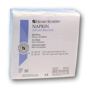 Cellulóz szalvéták, 4 rétegű, 40x40cm, 16x50 (800) db