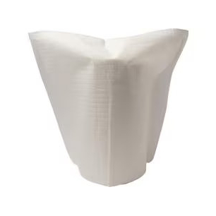 Fejtámla védő, papír-nejlon, fehér, 500db, 25x25cm