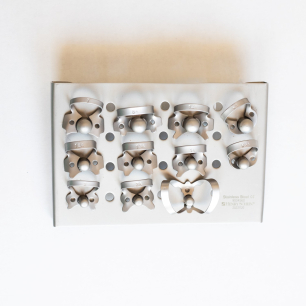 Kofferdam kapocs szet, 11db