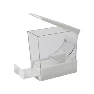 Vattatekercs adagoló fiókkal, fehér