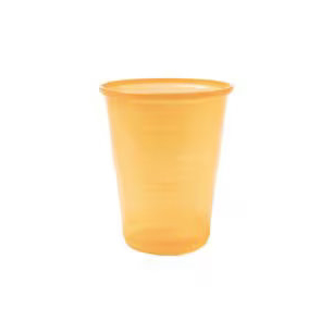 Szájöblítő poharak, 180ml, 3000db, narancs