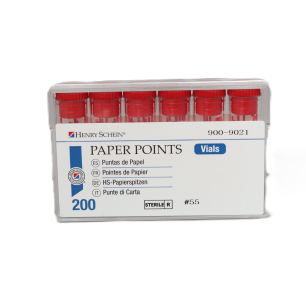 HS Papirpoén fiolában, 200db, 055 piros