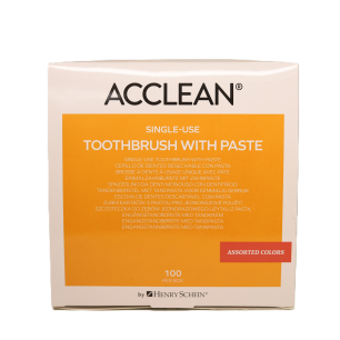 Egyszerhasználatos fogkefék fogkrémmel, 100db