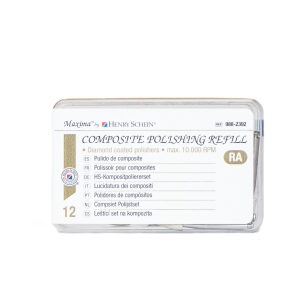 Gyémántszemcsés kompozit polírozó, kicsi kúp. 12db