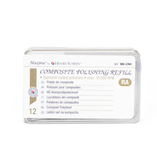 Gyémántszemcsés kompozit polírozó, kehely. 12db