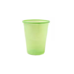 Szájöblítő poharak, 180ml, 3000db, lime