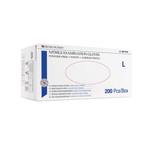 Puha nitril kesztyű, L, 200db