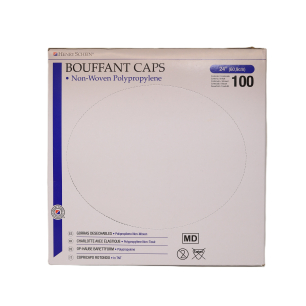 Hajvédő sapka, 100db, fehér, 61cm