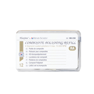 Gyémántszemcsés kompozit polírozó, kicsi kúp. 12db