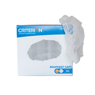 Hajvédő sapka, 100db, fehér, 53cm