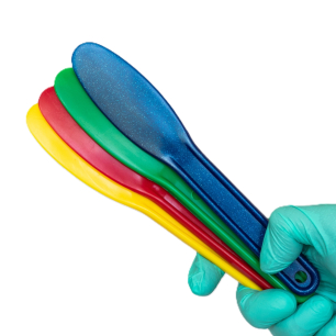 Műanyag alginát spatula, piros