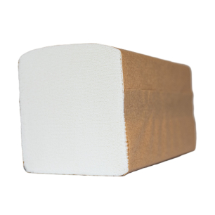 3 rétegű papírtörlő, V-hajtogatott cellulózból, 22 x 32 cm