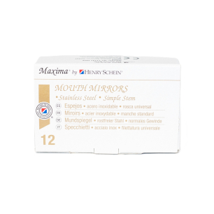 Maxima® rhodiumos tükörszem, sík, 4-es, 12db