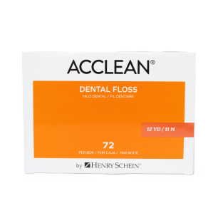 Acclean® fogselyem – mini adagolóban, 72db*11m, viaszolt, mentolos