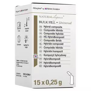 Maxima® Bulk Fill Hybrid Composite, unevrzál szín, 15x0,25g